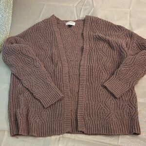 Universal Thread Chocolate Brown Cardigan